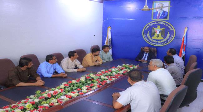 اخبار وتقارير – رئيس انتقالي شبوة يلتقي رئيس نقابة الصيادلة الجنوبية بالمحافظة