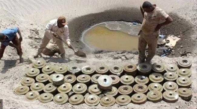 اخبار وتقارير – مسام يعلن عن انتزاع أكثر من 500 لغم و مادة متفجرة خلال إجازة عيد الفطر