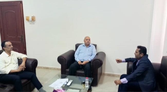 البيشي يلتقي وكيل العاصمة عدن الزامكي