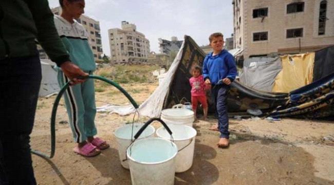 إعادة ضخ المياه لنحو مليون فلسطيني في غزة بعد انقطاعها أسبوعين
