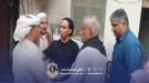 السقاف وهيثم يقدّمان واجب العزاء لأسر ضحايا حادثة غرق س...