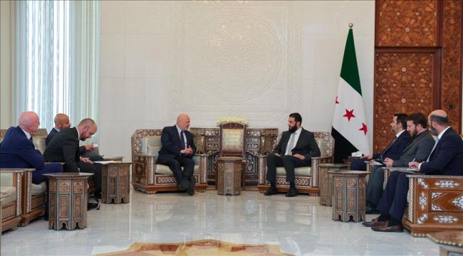 عرب تايم – الشرع يلتقي المدعي العام للمحكمة الجنائية الدولية عرب تايم – الشرع يلتقي المدعي العام للمحكمة الجنائية الدولية