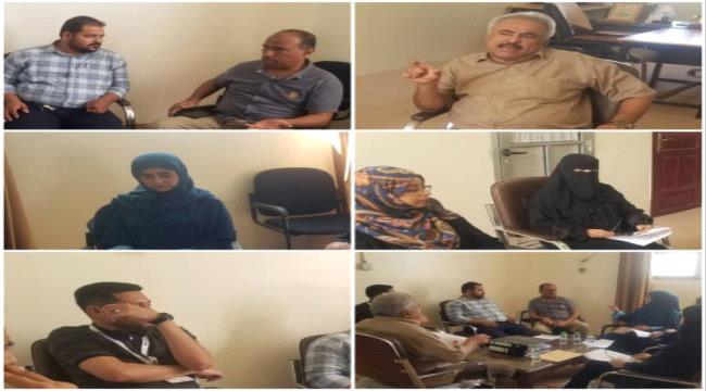 اخبار وتقارير – عدن.. مدير مكتب التعليم الفني يناقش مع فريق منظمة الأمين للمساندة الإنسانية تعزيز التعاون المشترك