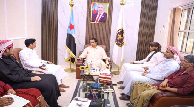 رئيس انتقالي المهرة يبحث مع منتدى الطالب المهري أوضاع الطلاب في عدن