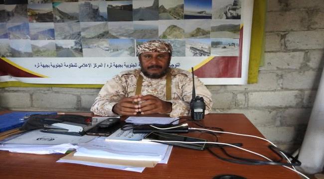 قائد جبهة ثرة: الحوثيون يعرقلون فتح الطريق