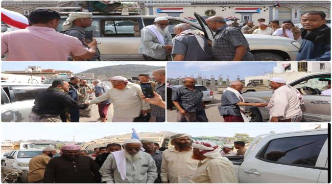 اخبار وتقارير – قافلة أبناء وادي حضرموت تصل جبهات الضالع لتأكيد وحدة الصف الجنوبي وتلاحم أبنائه اخبار وتقارير – قافلة أبناء وادي حضرموت تصل جبهات الضالع لتأكيد وحدة الصف الجنوبي وتلاحم أبنائه