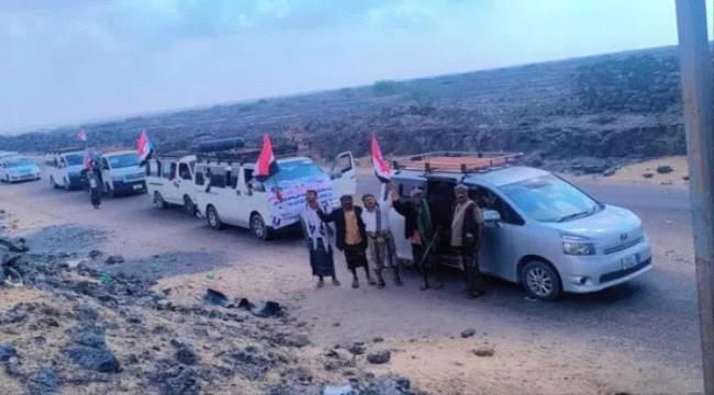 أبين.. موكب جماهيري يتحرك من أحور نحو العاصمة عدن