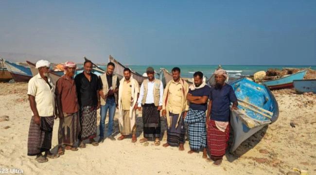 اخبار وتقارير – تسليم موقع مشروع مركز الإنزال السمكي بزاحق في سقطرى